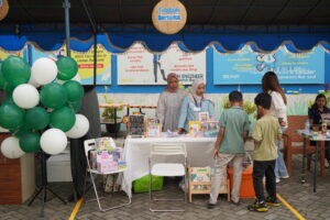 Potret salah satu booth/stand tenant saat acara Family Day PG-K GIS 3 Jogja (Foto/Humas GIS 3 Jogja)