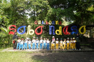 Outbound Kindy-2 GIS 3 Jogja ke Sobo Ndeso (Foto/Humas GIS 3 Jogja)